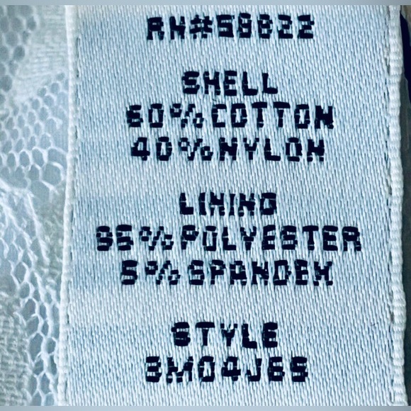 Max Studio | STUDIO M | White Mini Dress Susanna Lace Cream Sleeveless Sz Small - Picture 3 of 3